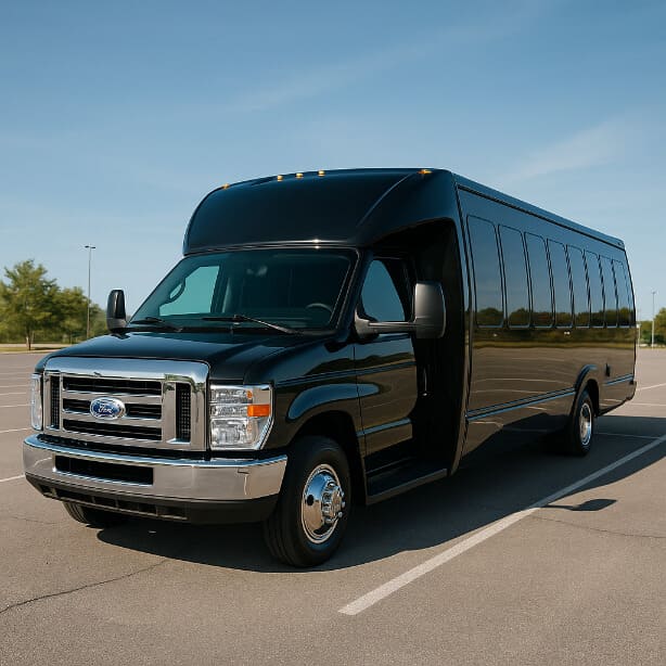 Bus Rental Company Joliet 18 Passenger Minibus